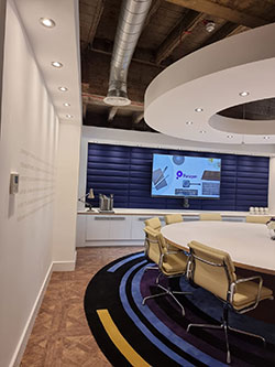 bar area and offices